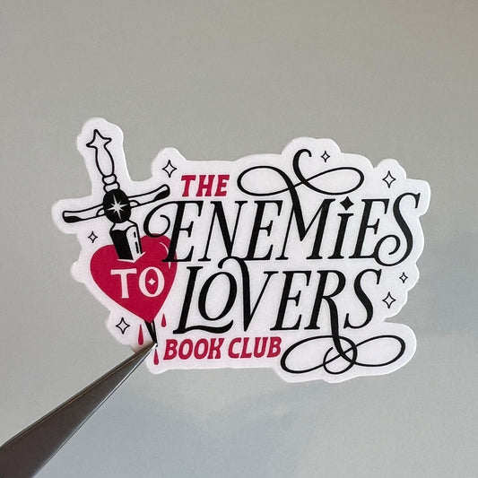 Enemies to Lovers Book Club Sticker