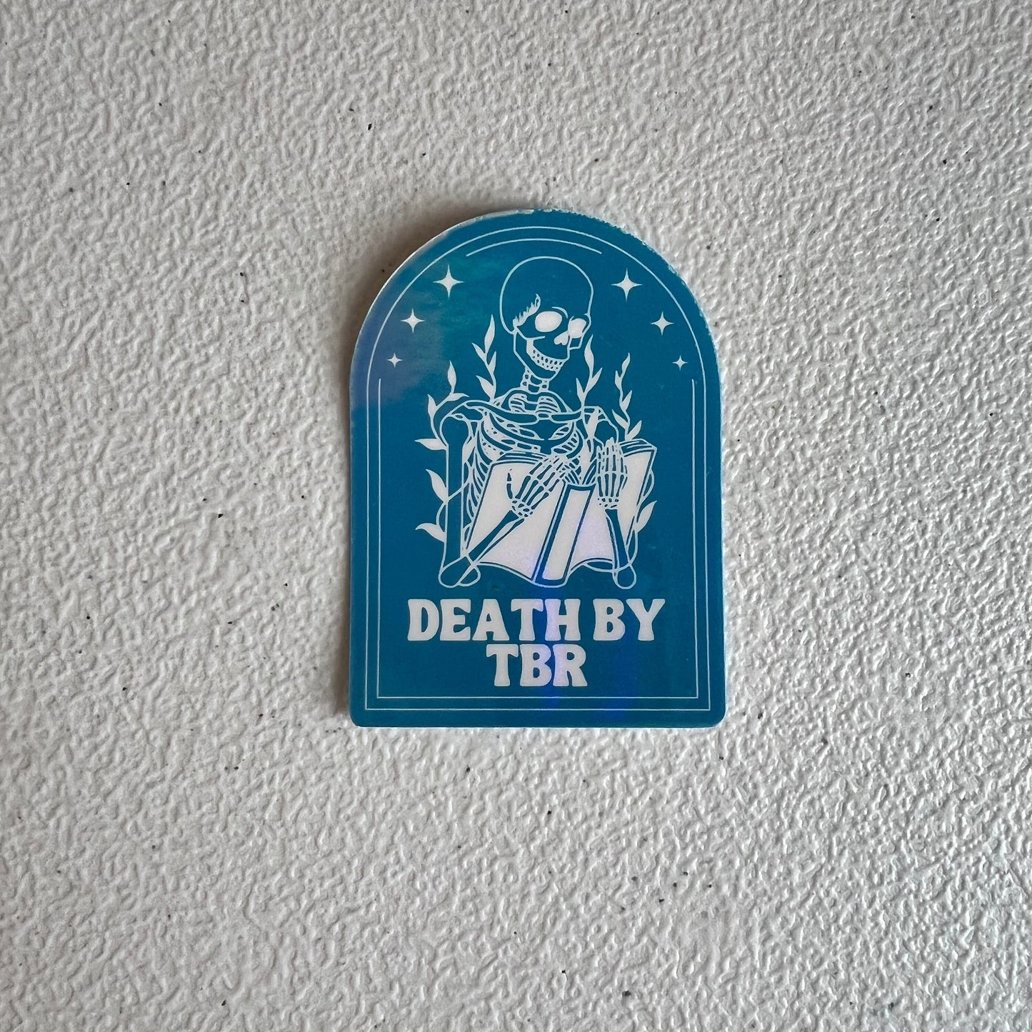 Death by TBR Sticker