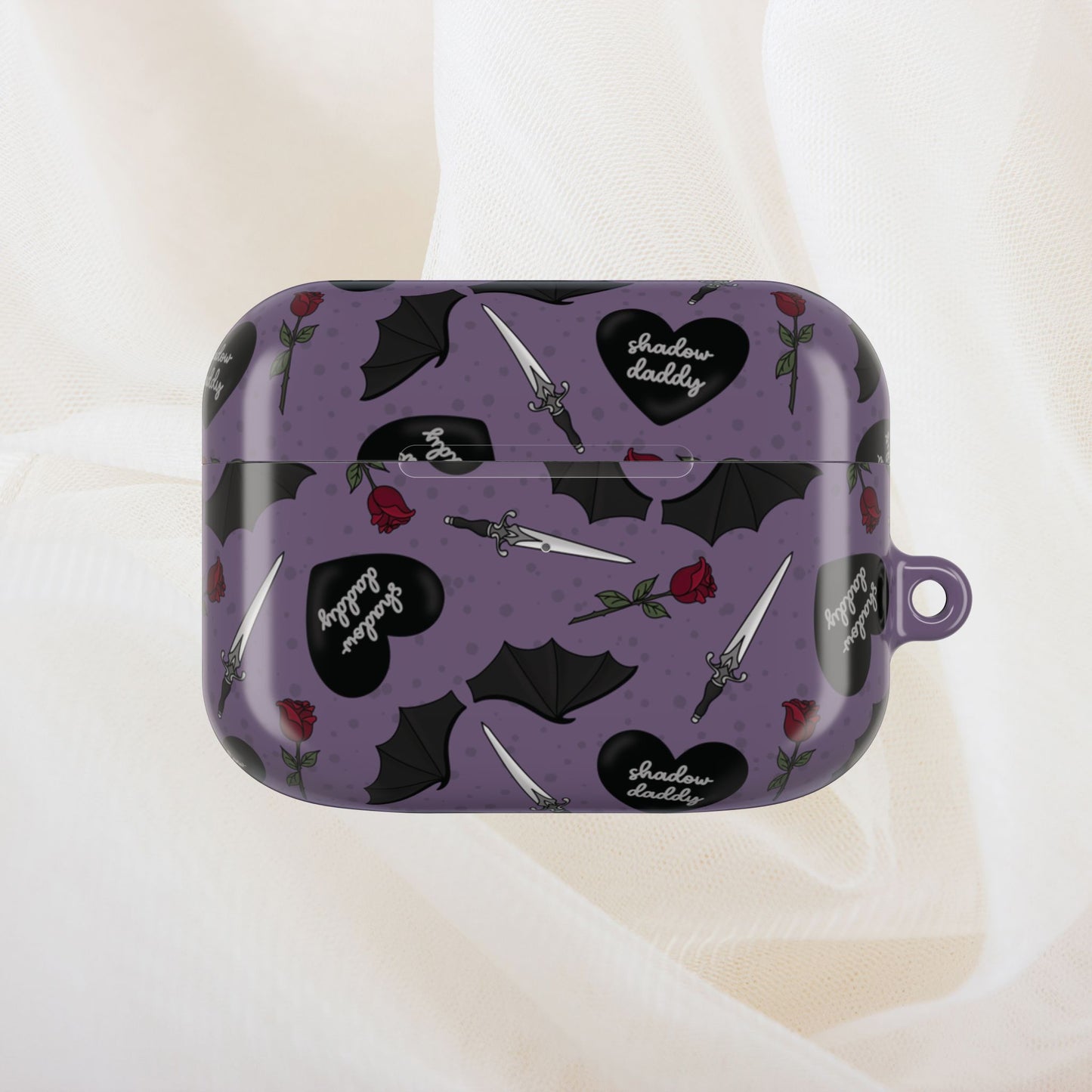 Shadow Daddy AirPod Case - Purple