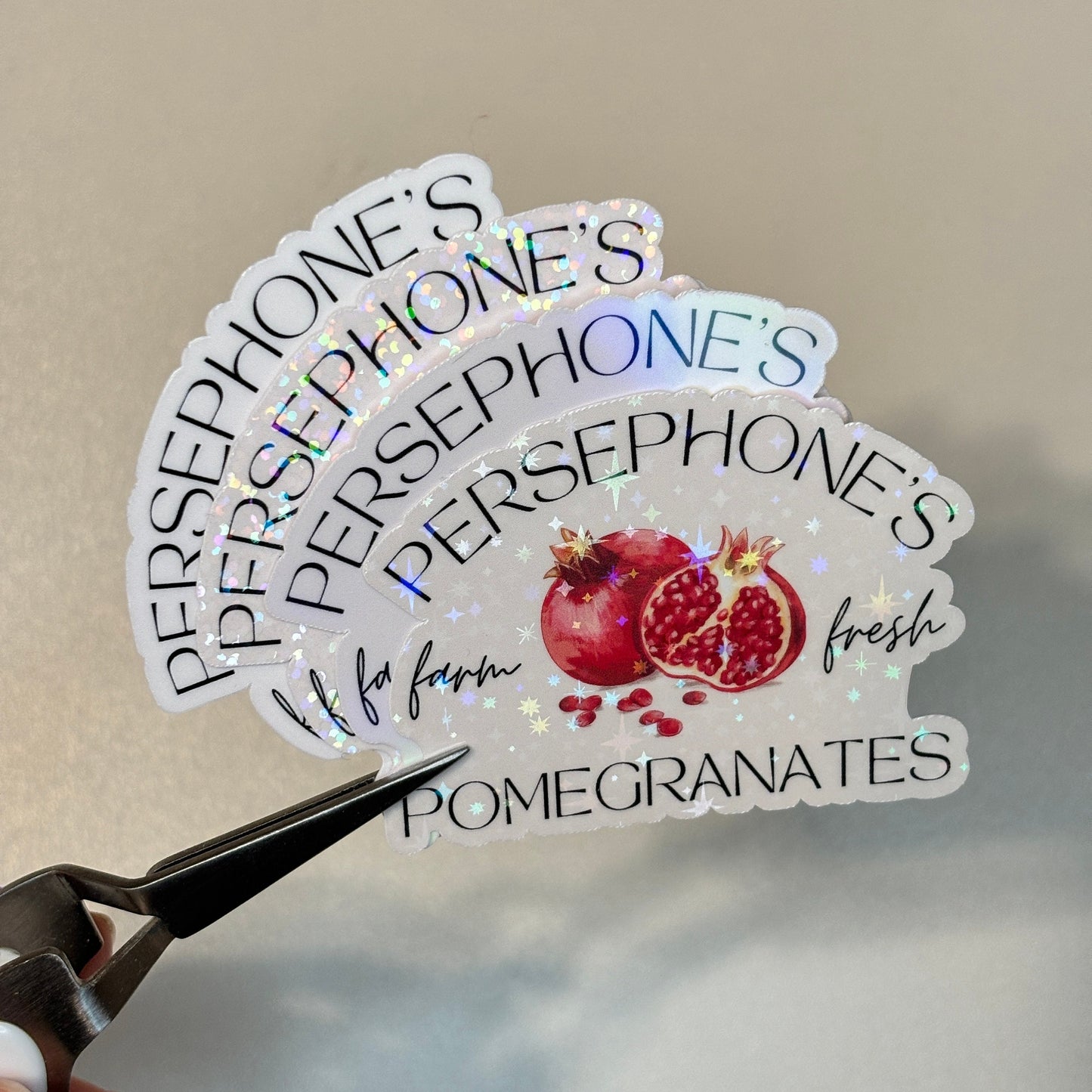 Persephone's Pomegranates Sticker