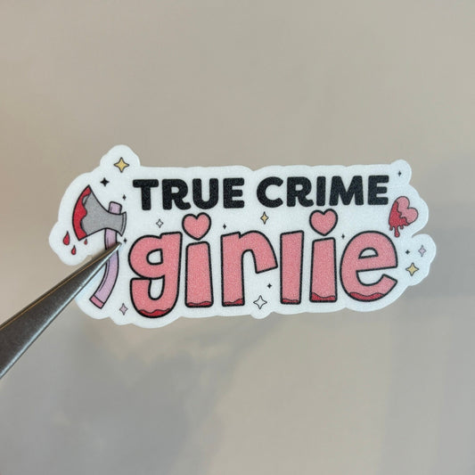 True Crime Girlie Sticker