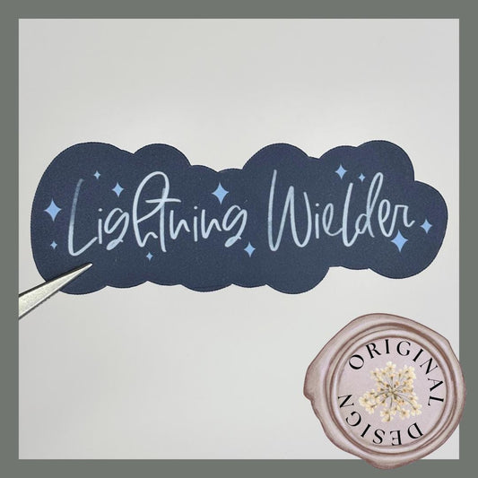 Lightning Wielder Sticker