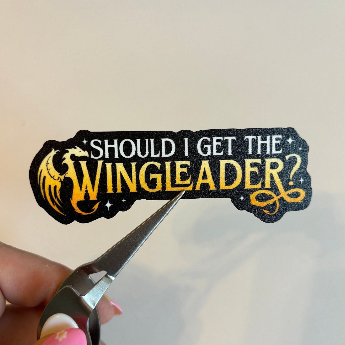 Should I Get the Wingleader Sticker