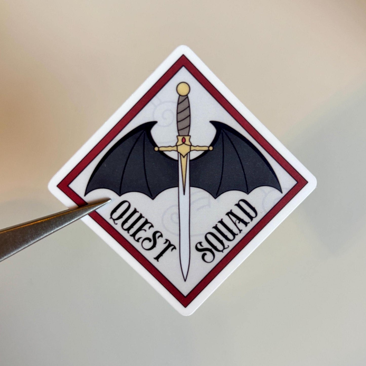 Quest Squad Patch Sticker