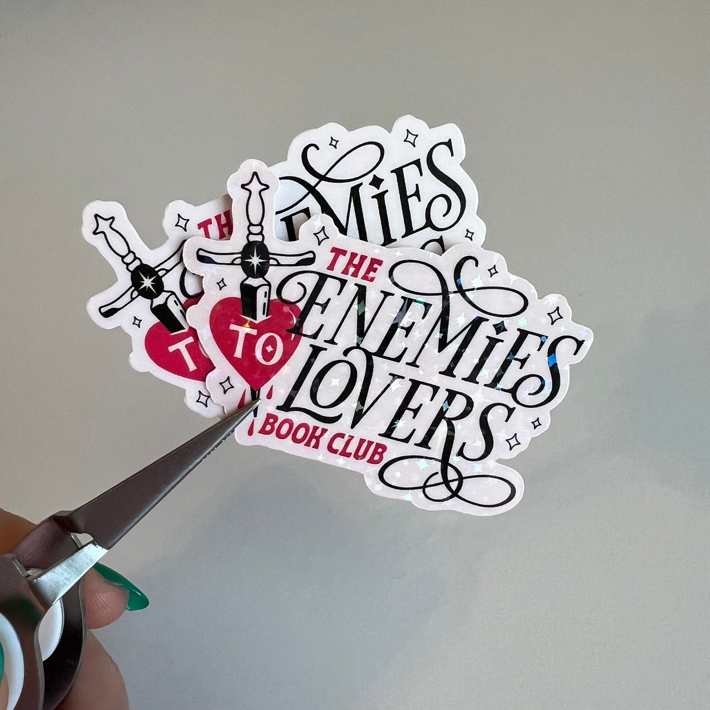 Enemies to Lovers Book Club Sticker