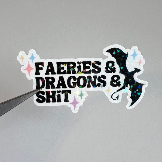 Faeries and Dragons Sticker