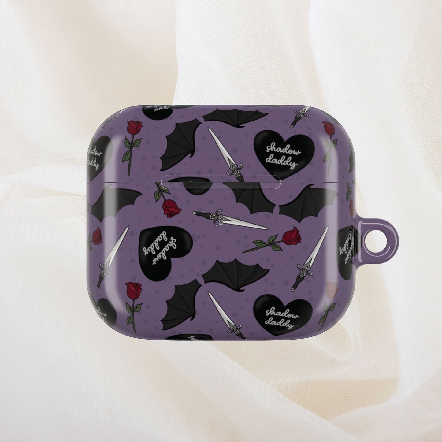 Shadow Daddy AirPod Case - Purple