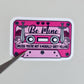 Be Mine Cassette Tape Sticker