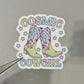 Cosmic Cowgirl Sticker