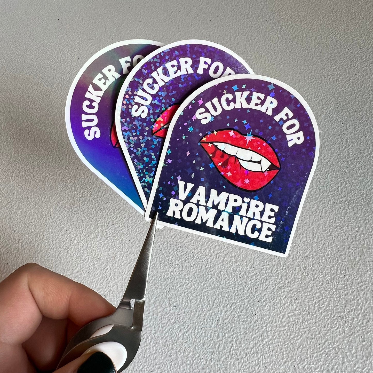 Sucker For Vampire Romance Sticker