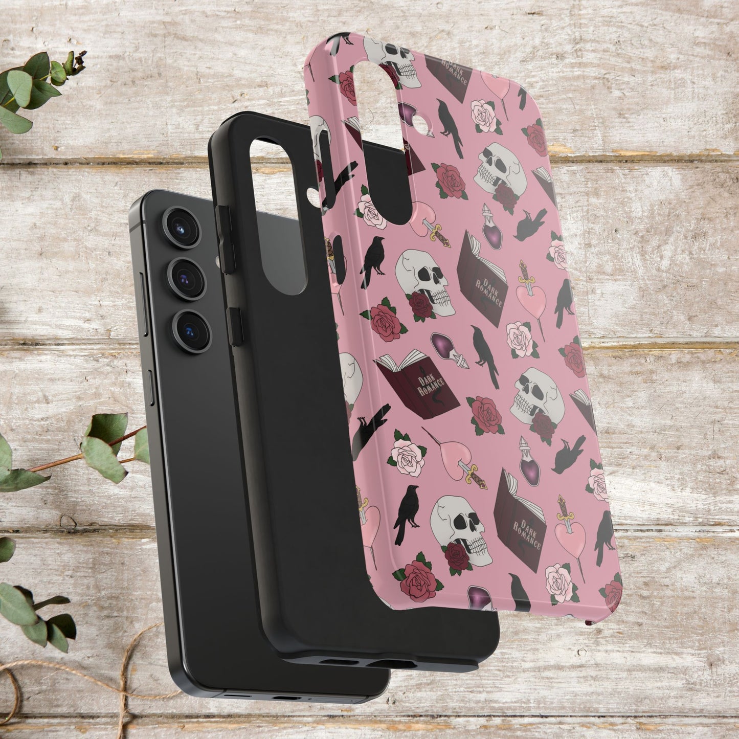 Dark Romance Tough Phone Case - Dusty Pink