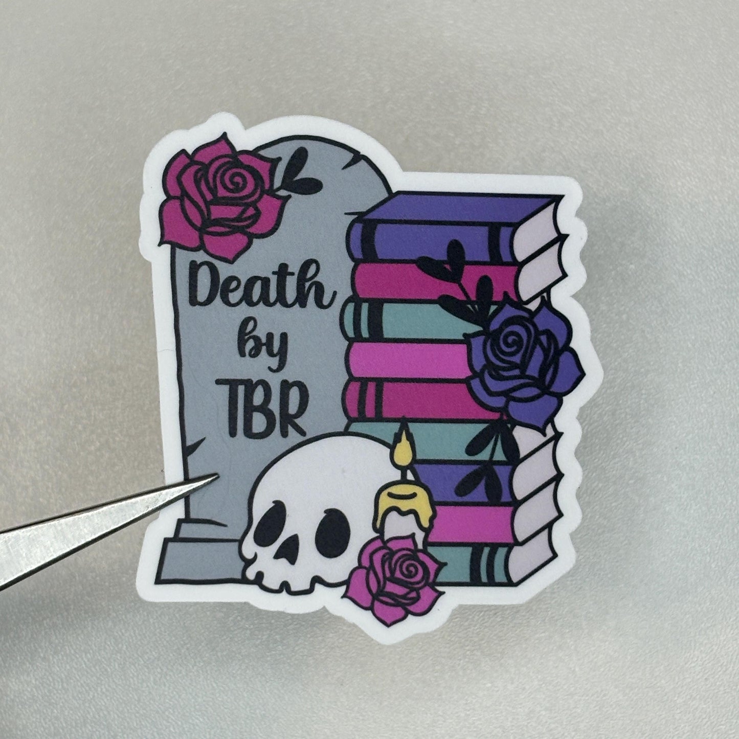 Death by TBR Sticker