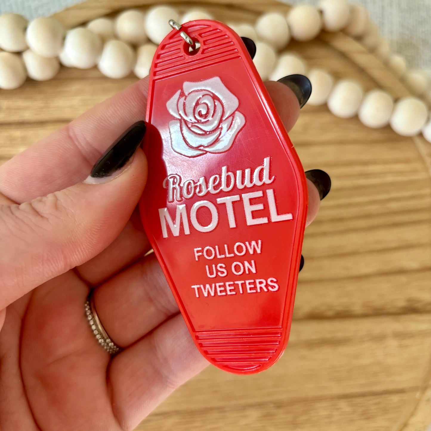 Rosebud Motel Vintage Keychain | Schitt's Creek | Gifts | Retro