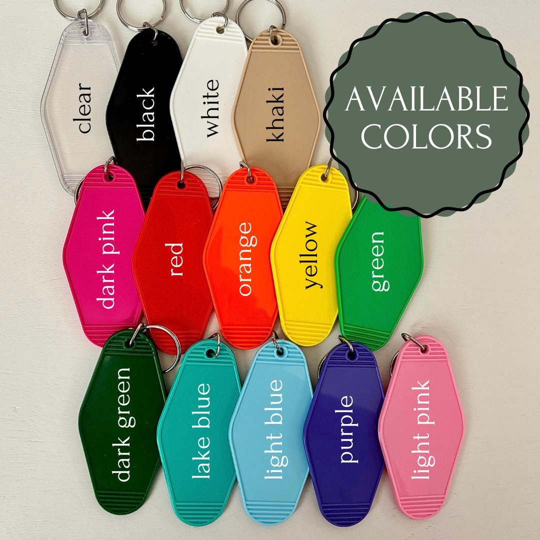 The Getaway Car Vintage Keychain | Retro | Motel Keychain | Swiftie