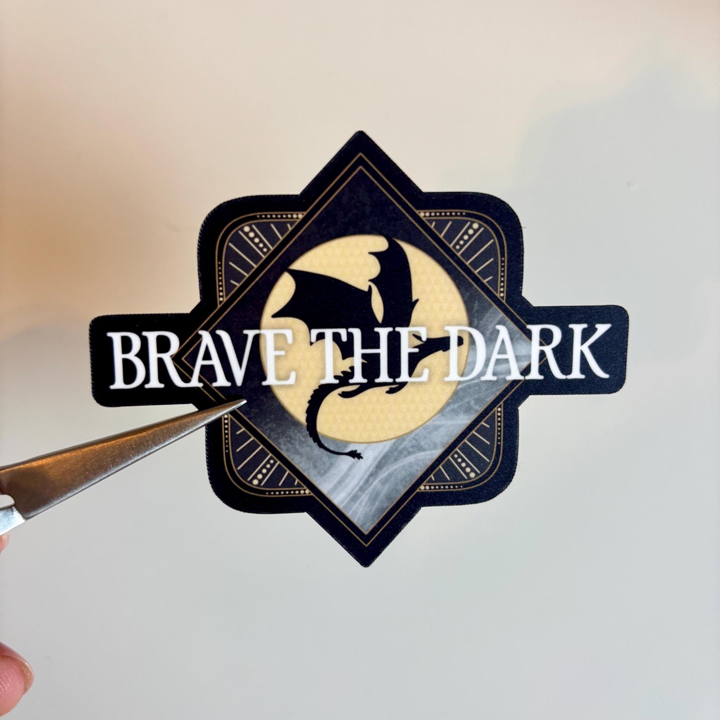 Brave The Dark Sticker