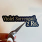 Violet Sorrengail. 2 Rs. Sticker