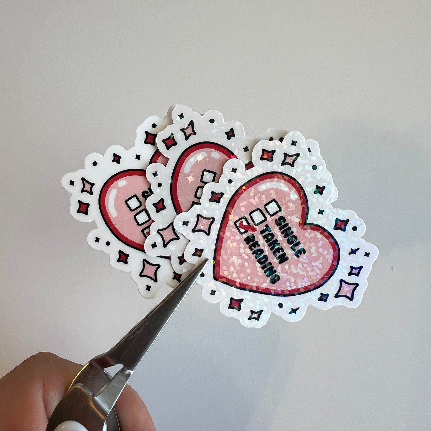 Single Dating Reading Sticker