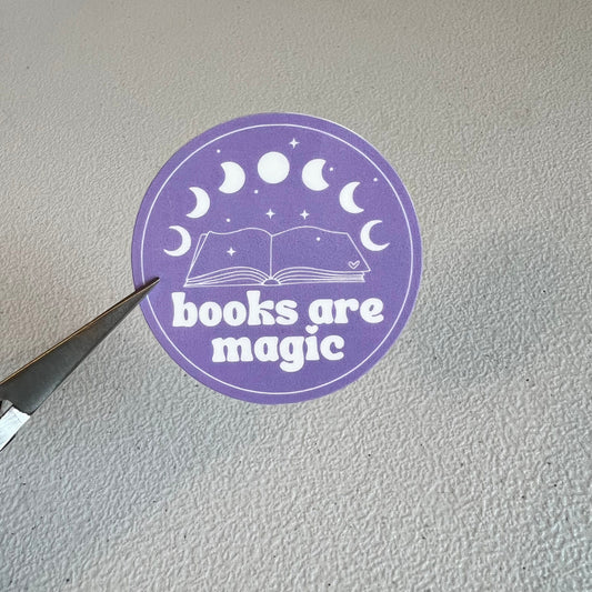 Books Are Magic Sticker