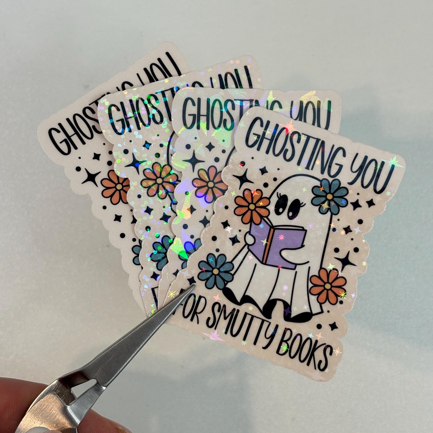 Ghosting You for Smutty Books Sticker