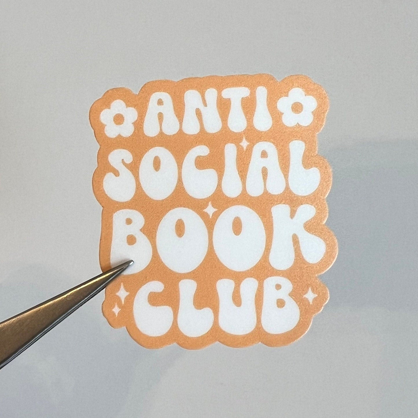 Anti Social Book Club Sticker