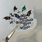 My Book Boyfriend Has Wings Sticker