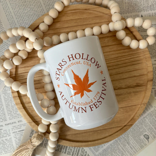 Stars Hollow Autumn Festival Ceramic Mug