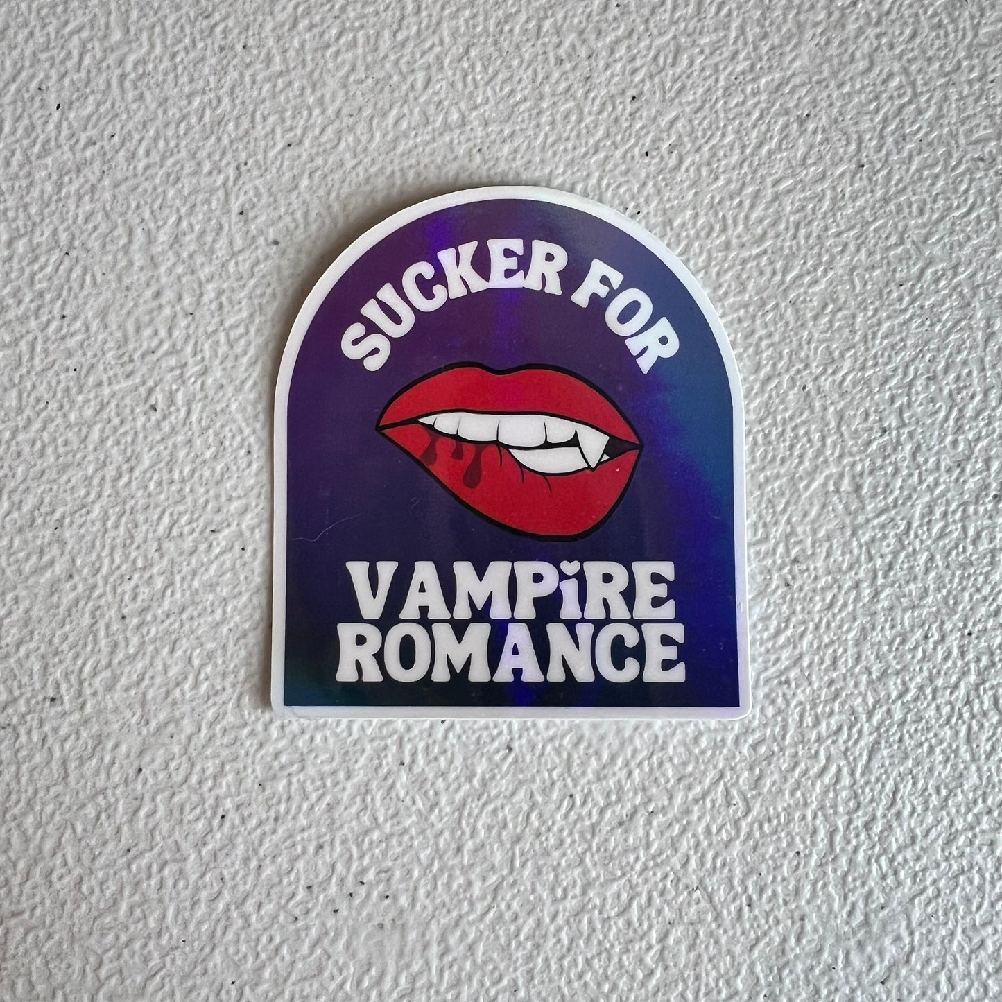 Sucker For Vampire Romance Sticker