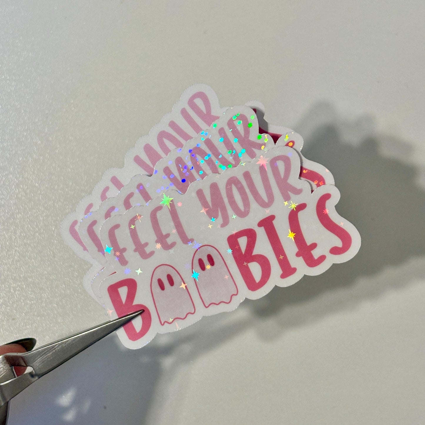 Feel Your B**bies Sticker