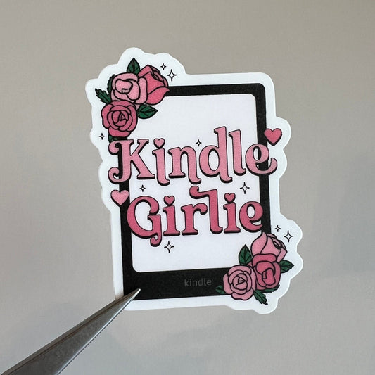 Kindle Girlie Sticker