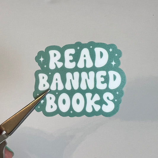 Read Banned Books Sticker