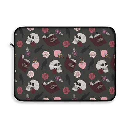 Dark Romance Laptop Sleeve - Charcoal