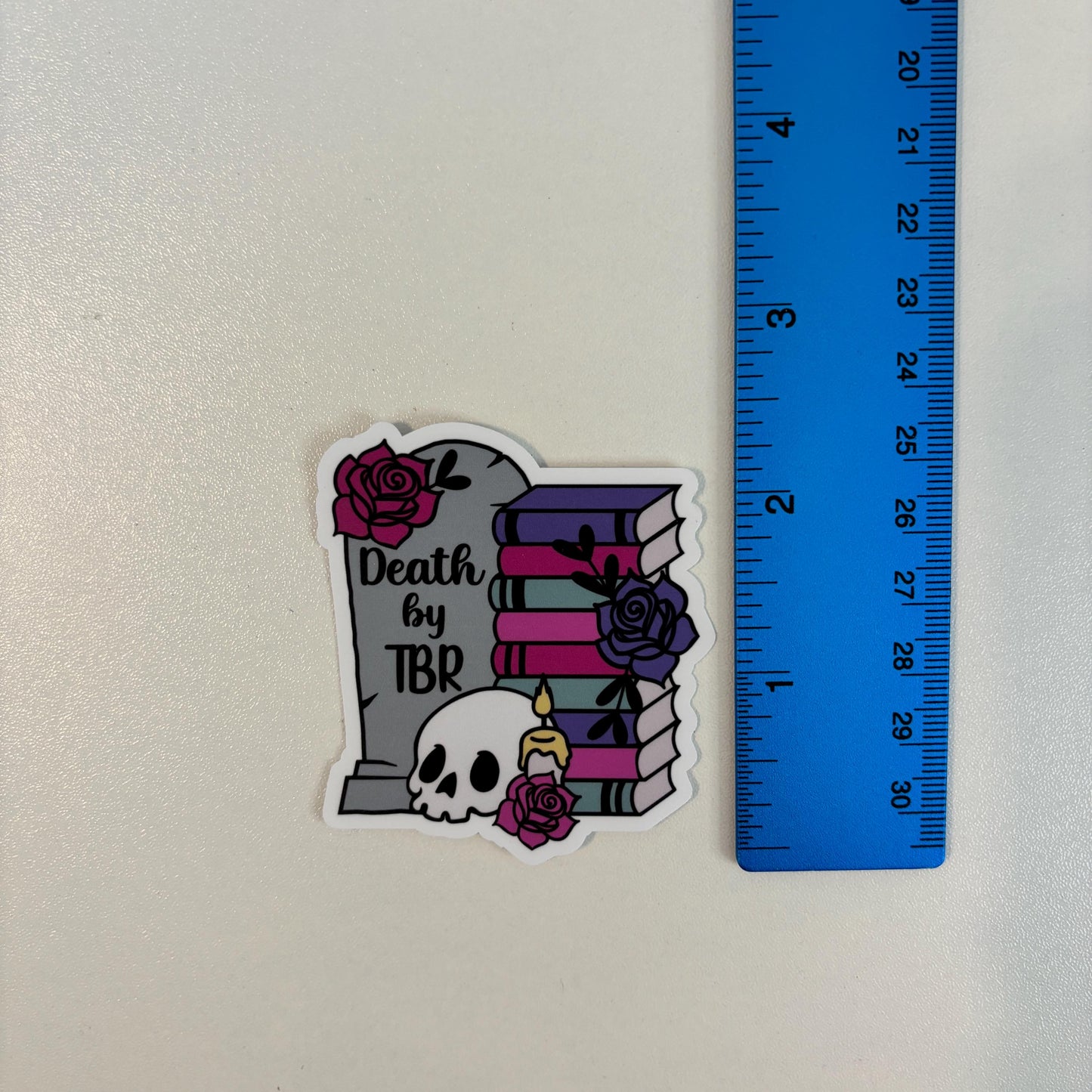 Death by TBR Sticker