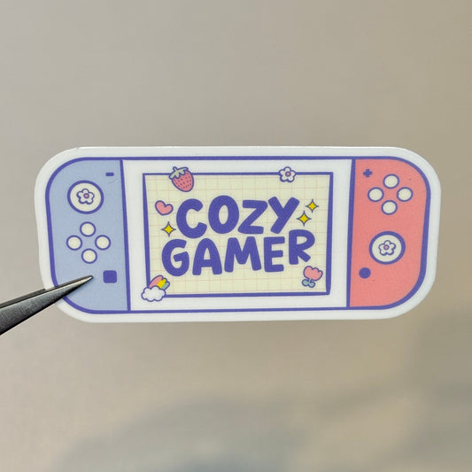 Cozy Gamer Sticker