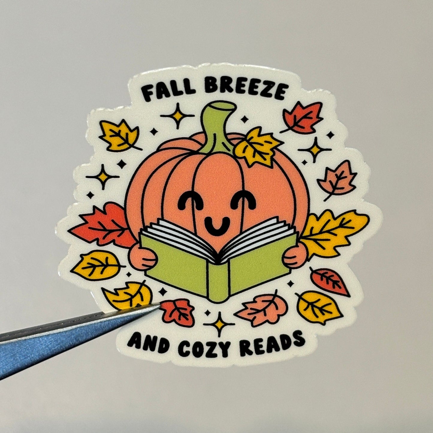 Fall Breeze & Cozy Reads Sticker