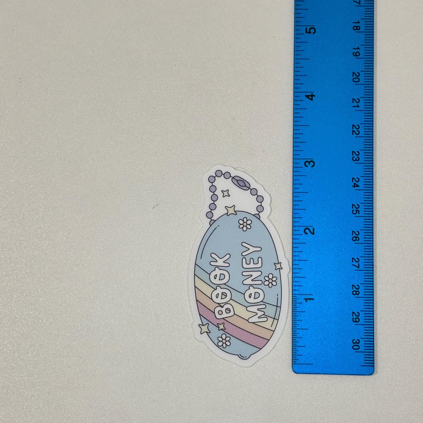 Book Money Sticker