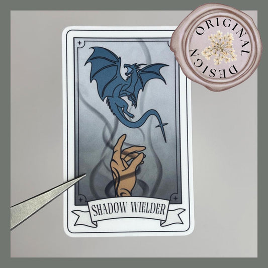 Shadow Wielder Tarot Card Sticker