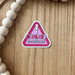 Explicit Content Warning Sticker