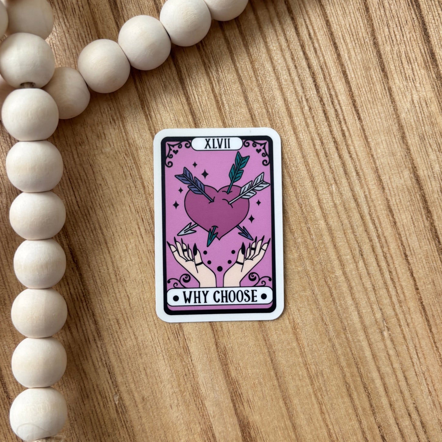 Why Choose Tarot Card Sticker