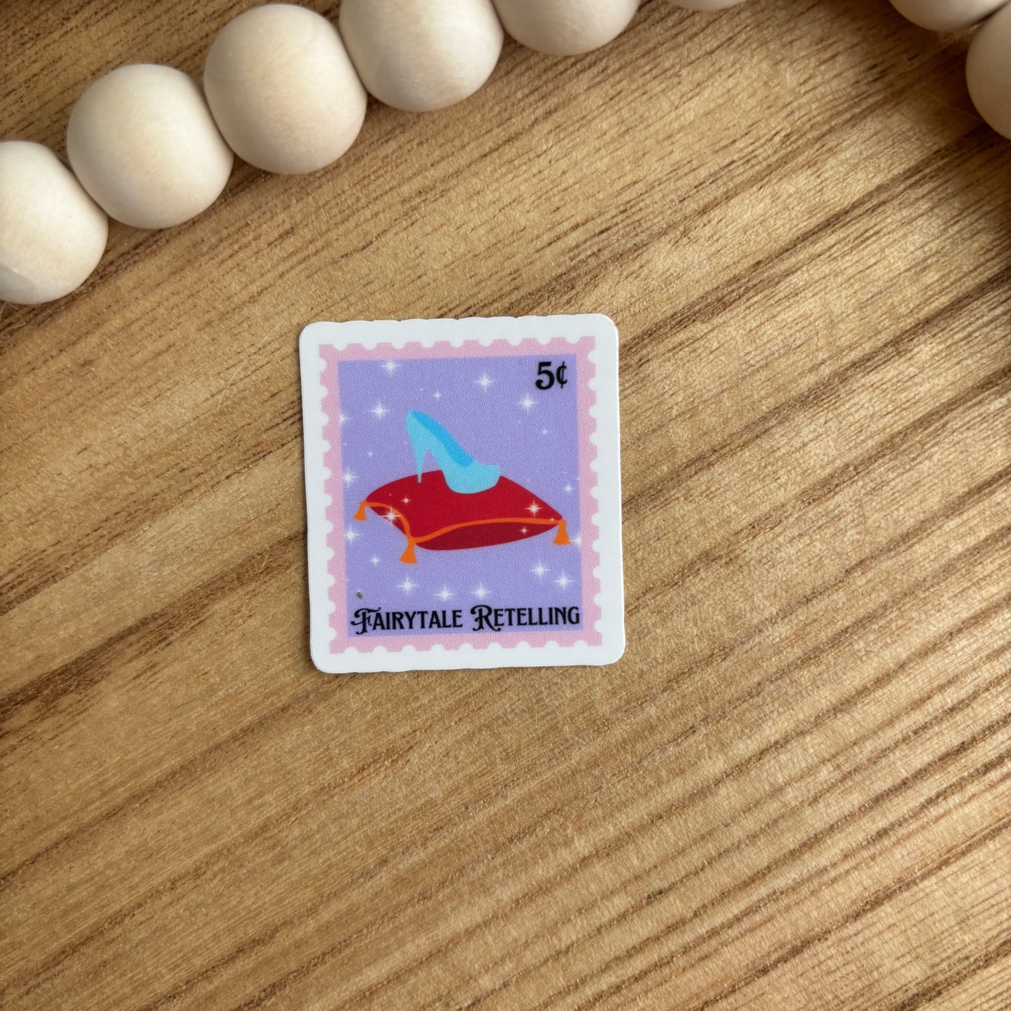 Fairytale Retelling Book Trope Stamp Sticker