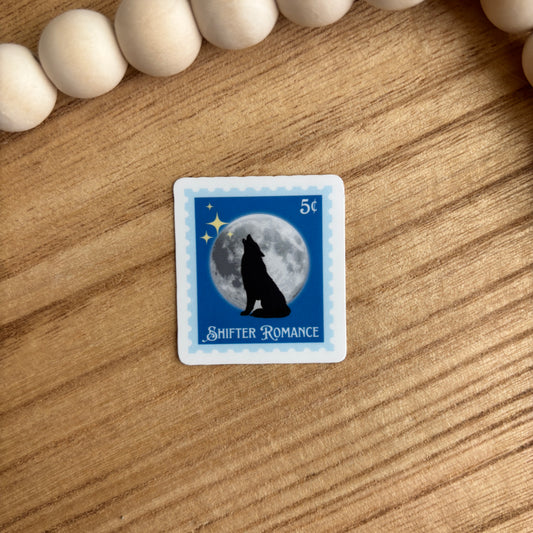 Shifter Romance Book Trope Stamp Sticker