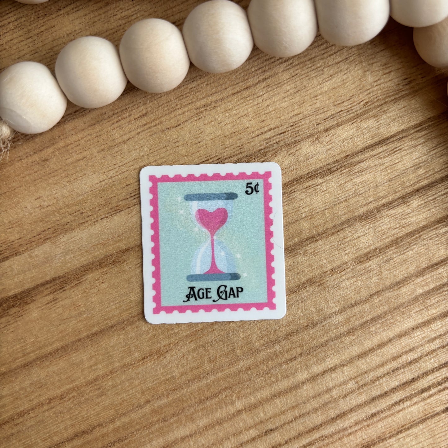 Age Gap Book Trope Stamp Sticker