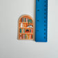 Light Academia Bookshelf Sticker