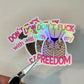 Don't F*ck With My Freedom Sticker