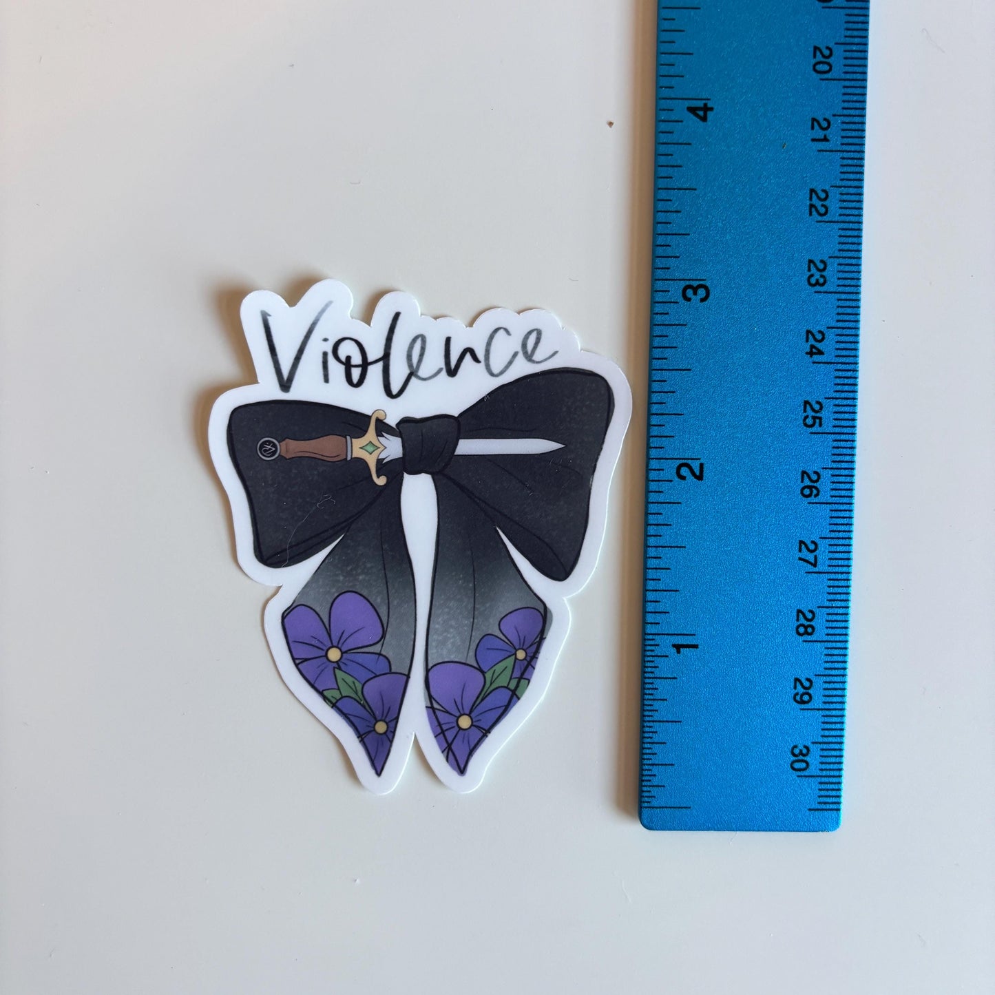 Violence Bow Sticker