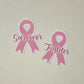 Breast Cancer Ribbon Sticker