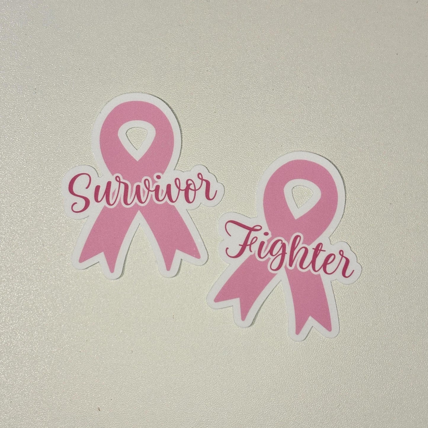 Breast Cancer Ribbon Sticker