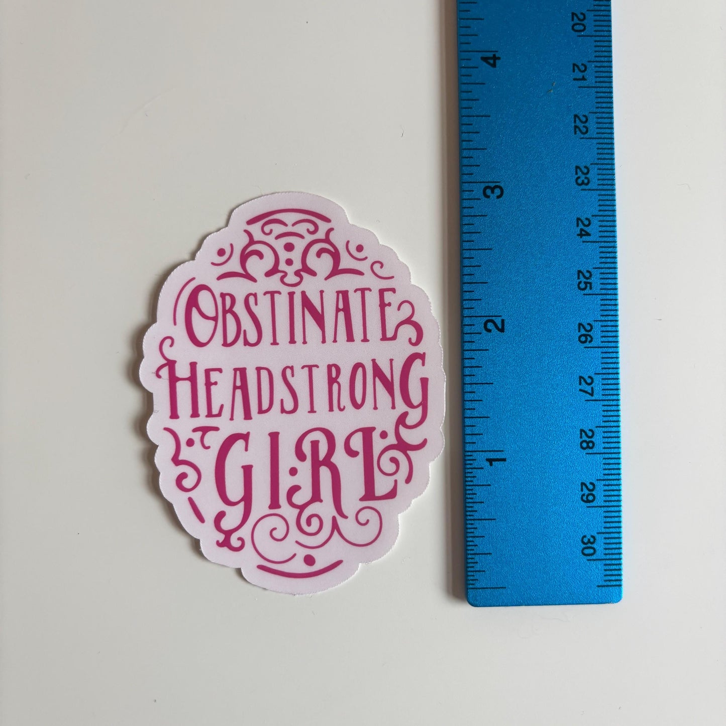 Obstinate Headstrong Girl Sticker