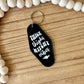 Thick Thighs Witchy Vibes Vintage Keychain