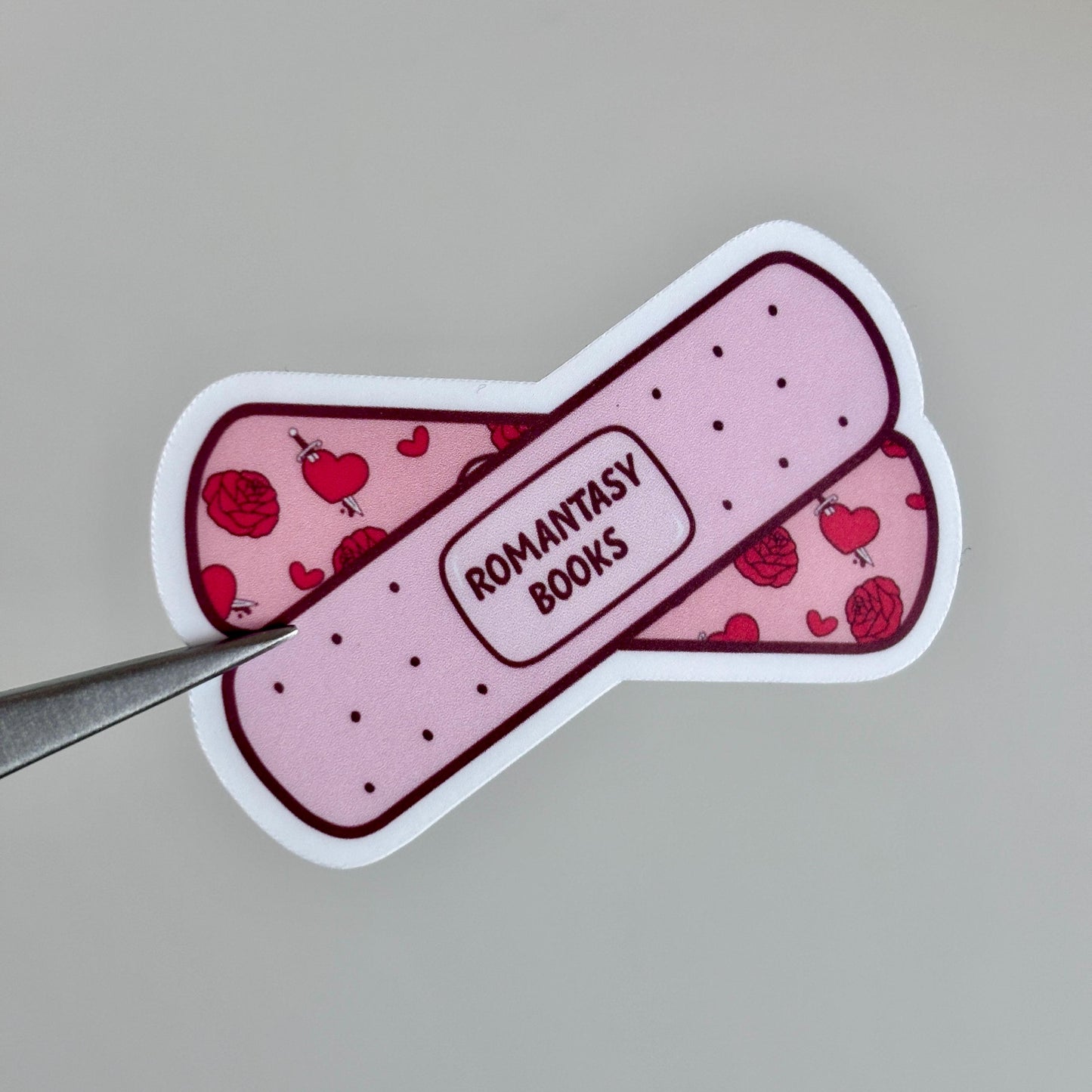 Bookish Bandaid Sticker