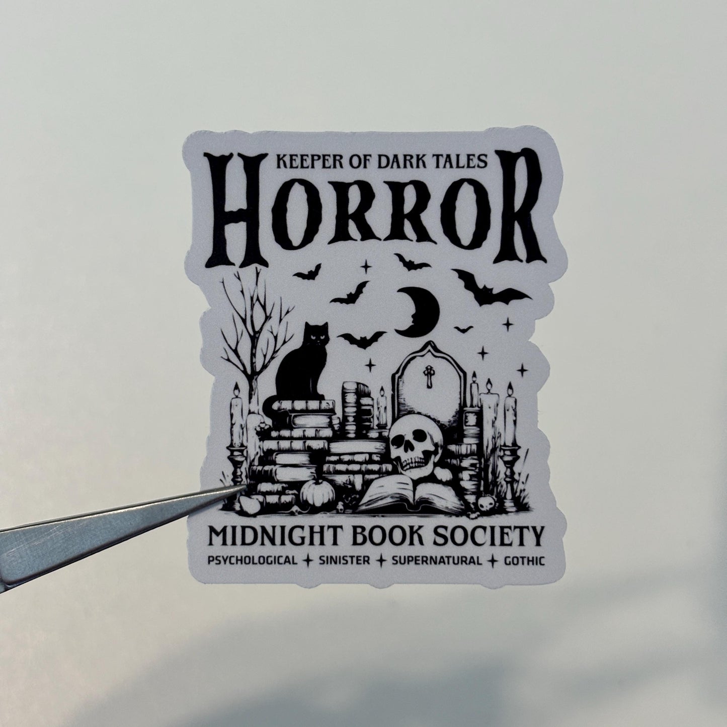 Horror Readers Sticker